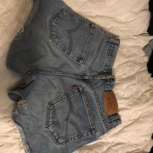 Vintage Levi’s cutoff shorts